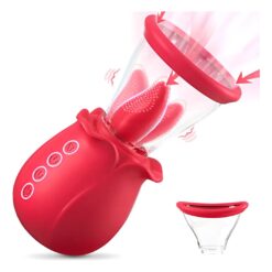 Rosa Lengua Con Succión